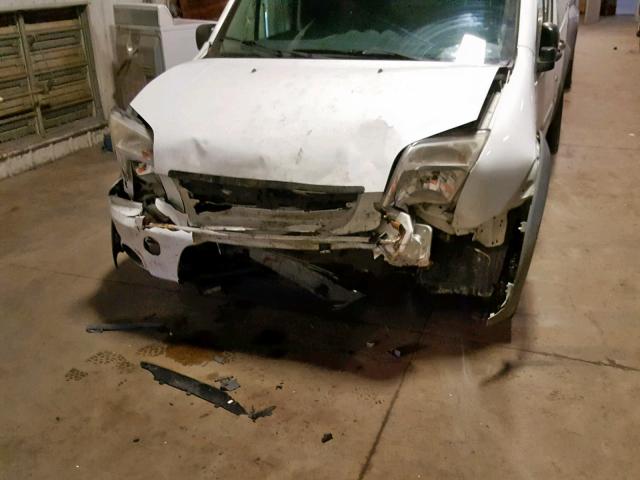 NM0LS7BN3DT129330 - 2013 FORD TRANSIT CO WHITE photo 9