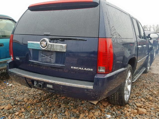 1GYFK66818R228708 - 2008 CADILLAC ESCALADE E BLUE photo 4