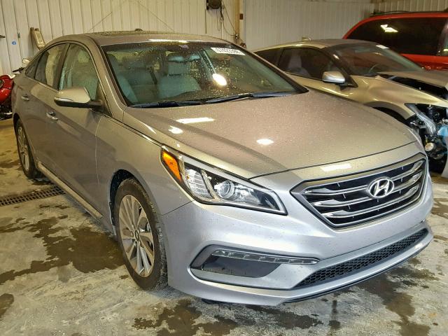 5NPE34AF3HH468617 - 2017 HYUNDAI SONATA SPO SILVER photo 1