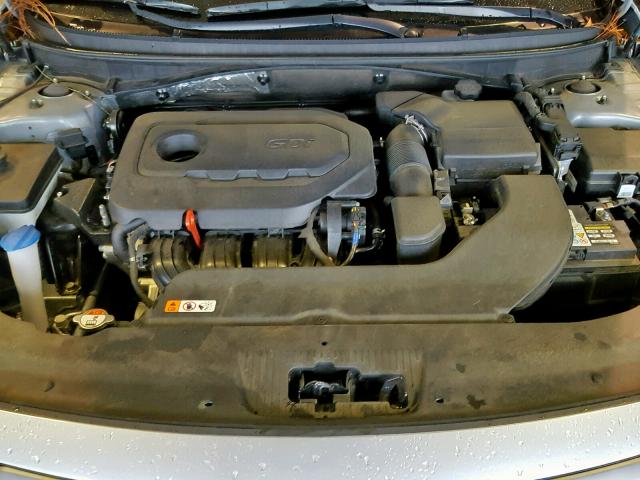 5NPE34AF3HH468617 - 2017 HYUNDAI SONATA SPO SILVER photo 7