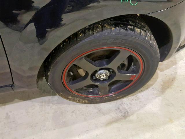 KL1TD5DE7AB093682 - 2010 CHEVROLET AVEO LS BLACK photo 9