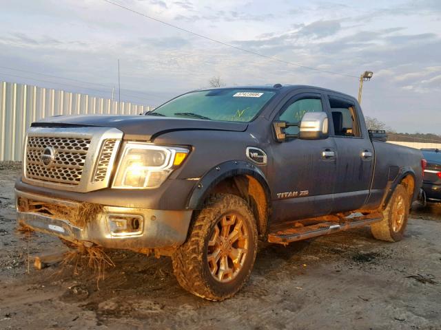 1N6AA1F44GN514753 - 2016 NISSAN TITAN XD S BROWN photo 2