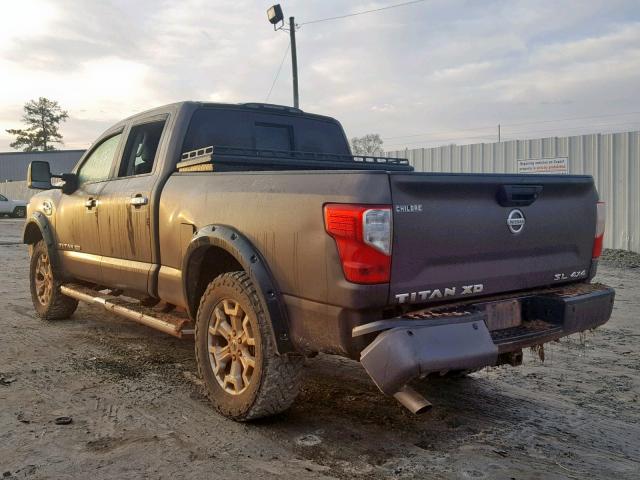 1N6AA1F44GN514753 - 2016 NISSAN TITAN XD S BROWN photo 3