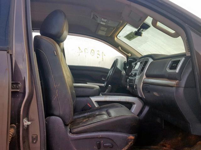 1N6AA1F44GN514753 - 2016 NISSAN TITAN XD S BROWN photo 5