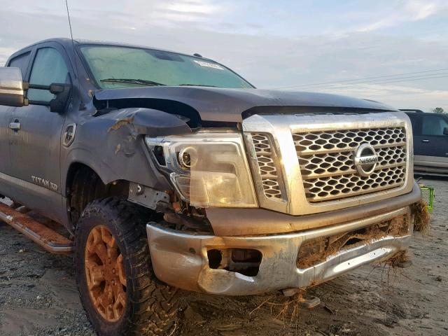 1N6AA1F44GN514753 - 2016 NISSAN TITAN XD S BROWN photo 9