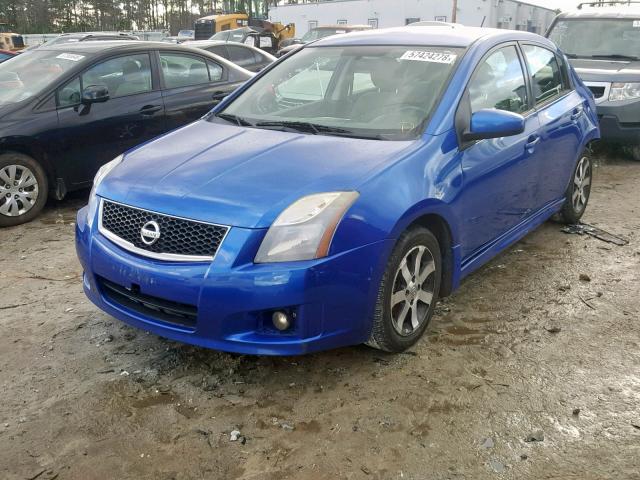 3N1AB6AP3BL721435 - 2011 NISSAN SENTRA 2.0 BLUE photo 2