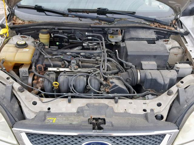 3FAHP37N55R135358 - 2005 FORD FOCUS ZX5 SILVER photo 7