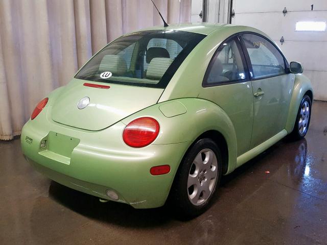 3VWCK21C23M425472 - 2003 VOLKSWAGEN NEW BEETLE GREEN photo 4