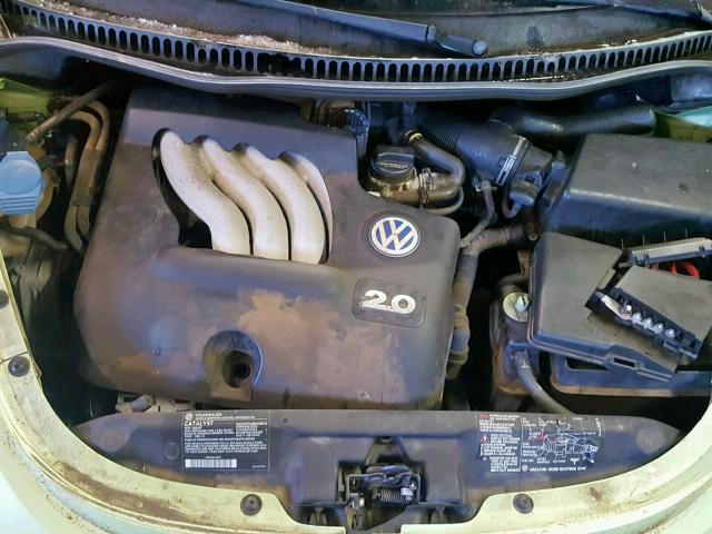 3VWCK21C23M425472 - 2003 VOLKSWAGEN NEW BEETLE GREEN photo 7