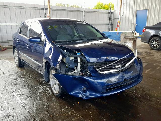 3N1AB6APXBL611305 - 2011 NISSAN SENTRA 2.0 BLUE photo 1