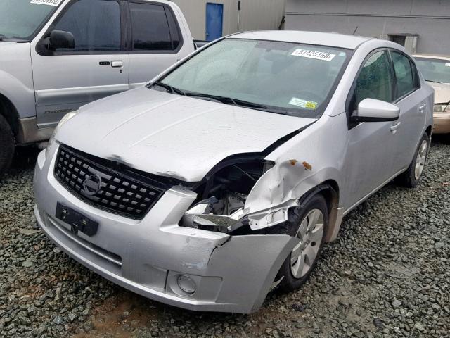 3N1AB61E49L646222 - 2009 NISSAN SENTRA 2.0 SILVER photo 2