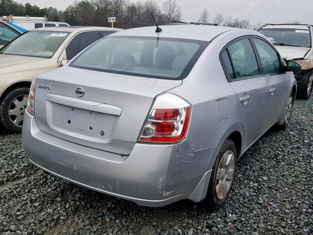 3N1AB61E49L646222 - 2009 NISSAN SENTRA 2.0 SILVER photo 4