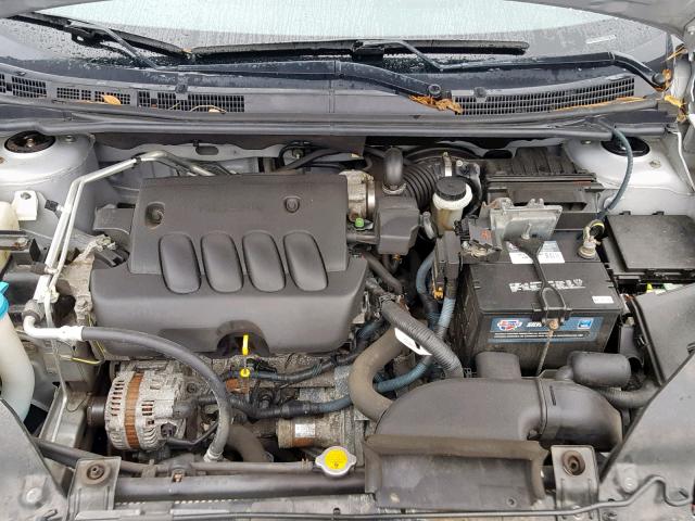 3N1AB61E49L646222 - 2009 NISSAN SENTRA 2.0 SILVER photo 7