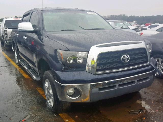 5TBEV54178S474231 - 2008 TOYOTA TUNDRA CRE BLUE photo 1