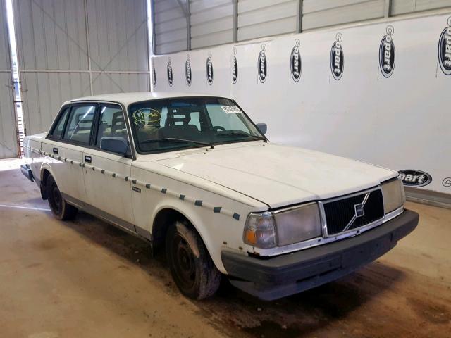 YV1AA8848L1418421 - 1990 VOLVO 240 BASE WHITE photo 1