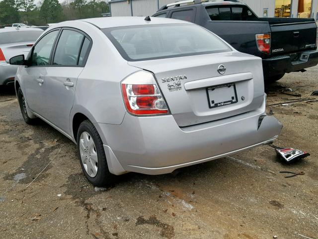 3N1AB61E49L643546 - 2009 NISSAN SENTRA 2.0 SILVER photo 3