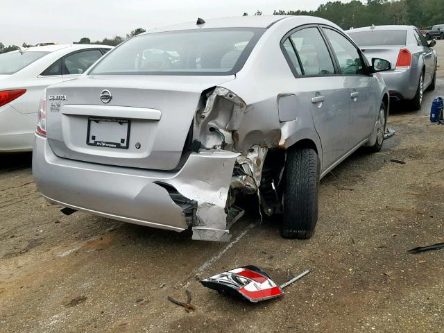 3N1AB61E49L643546 - 2009 NISSAN SENTRA 2.0 SILVER photo 4