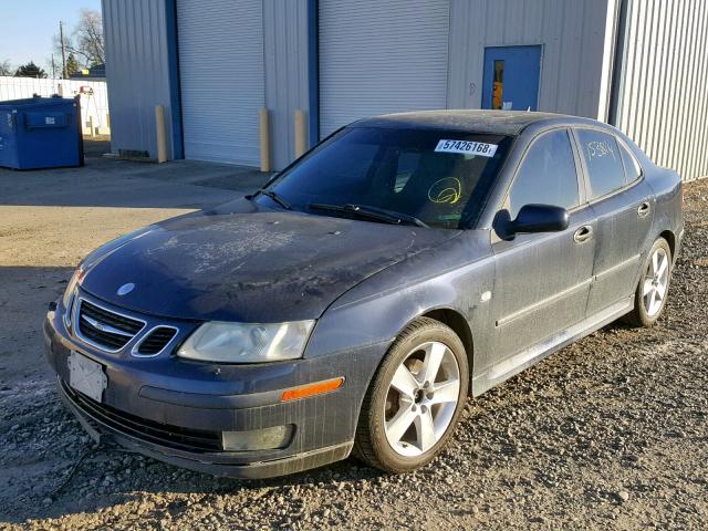 YS3FB49S941016609 - 2004 SAAB 9-3 LINEAR BLUE photo 2