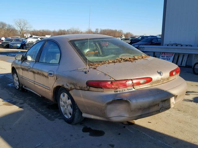 1MEFM50U3XG653467 - 1999 MERCURY SABLE GS SILVER photo 3