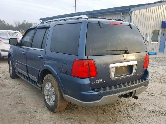 5LMFU27R03LJ28376 - 2003 LINCOLN NAVIGATOR 蓝色 照片 3