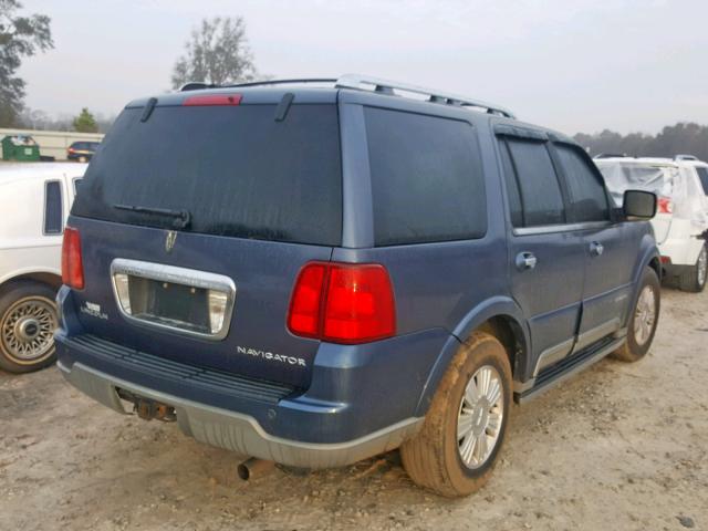 5LMFU27R03LJ28376 - 2003 LINCOLN NAVIGATOR 蓝色 照片 4