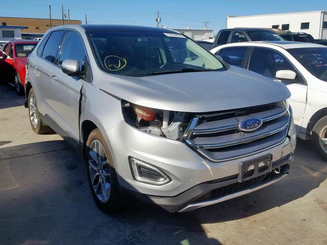 2FMPK3K83HBB10236 - 2017 FORD EDGE TITAN SILVER photo 1