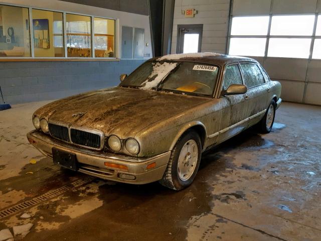 SAJHX6241VC790238 - 1997 JAGUAR XJ6 L GOLD photo 2