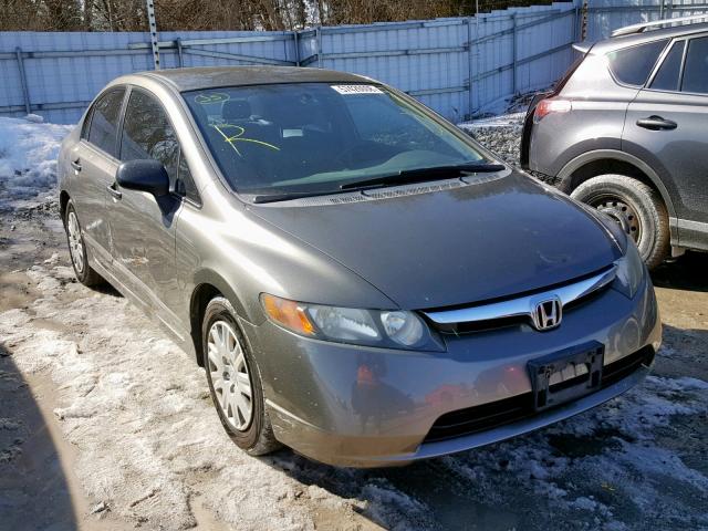 2HGFA16387H032815 - 2007 HONDA CIVIC DX GRAY photo 1