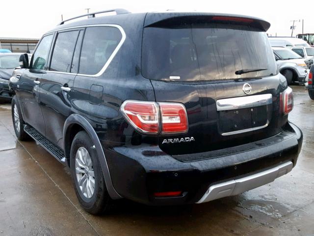 JN8AY2ND1J9052193 - 2018 NISSAN ARMADA SV BLACK photo 3