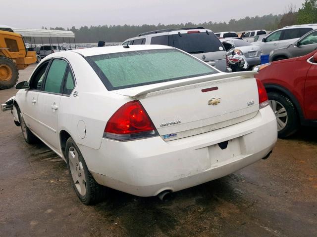 2G1WD58C989138057 - 2008 CHEVROLET IMPALA SUP თეთრი ფოტო 3