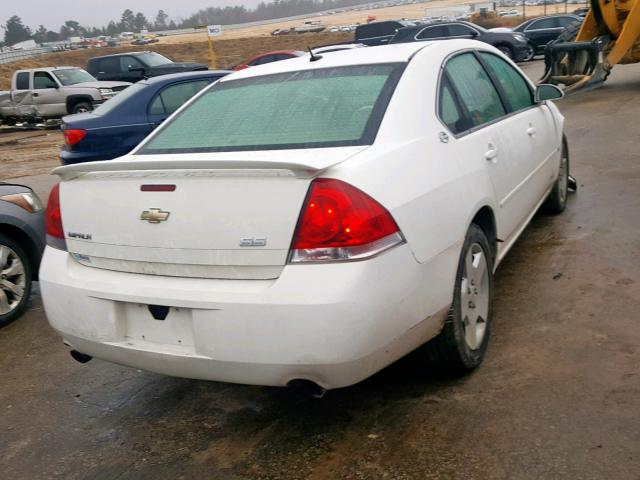 2G1WD58C989138057 - 2008 CHEVROLET IMPALA SUP თეთრი ფოტო 4