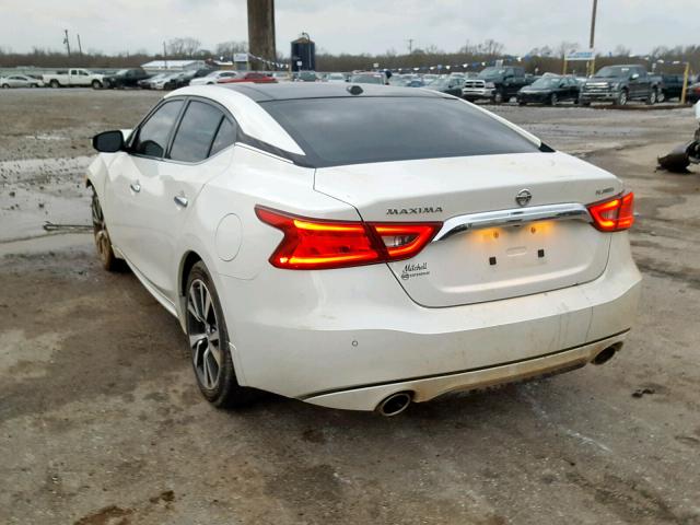 1N4AA6AP3GC383415 - 2016 NISSAN MAXIMA 3.5 WHITE photo 3