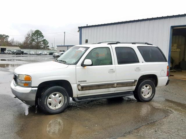 1GKEC13Z72J331270 - 2002 GMC YUKON WHITE photo 9