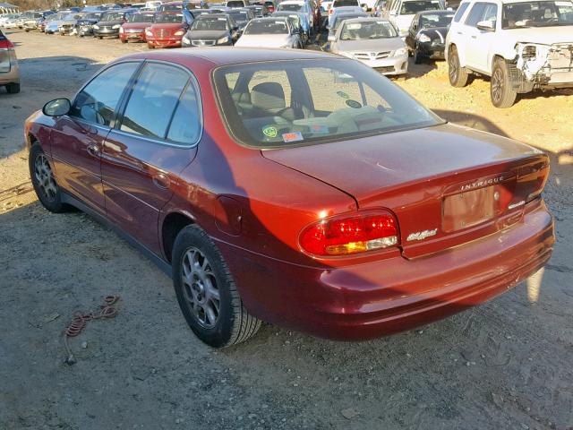 1G3WH52H81F223081 - 2001 OLDSMOBILE INTRIGUE G RED photo 3