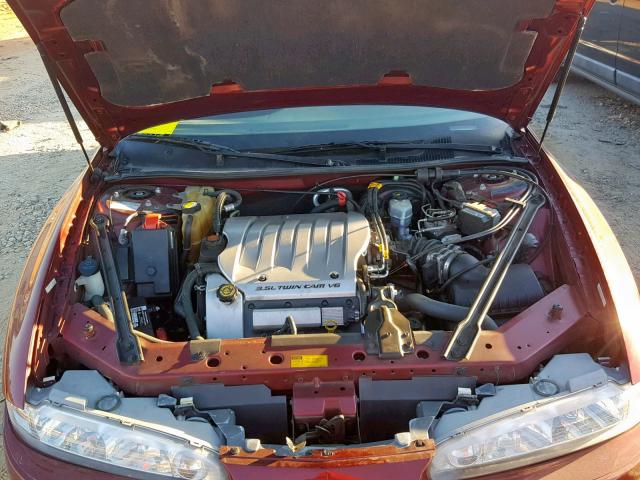 1G3WH52H81F223081 - 2001 OLDSMOBILE INTRIGUE G RED photo 7