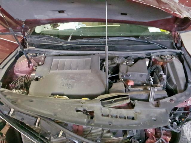 4T1BK1EB3EU133978 - 2014 TOYOTA AVALON BAS Bordeaux photo 7