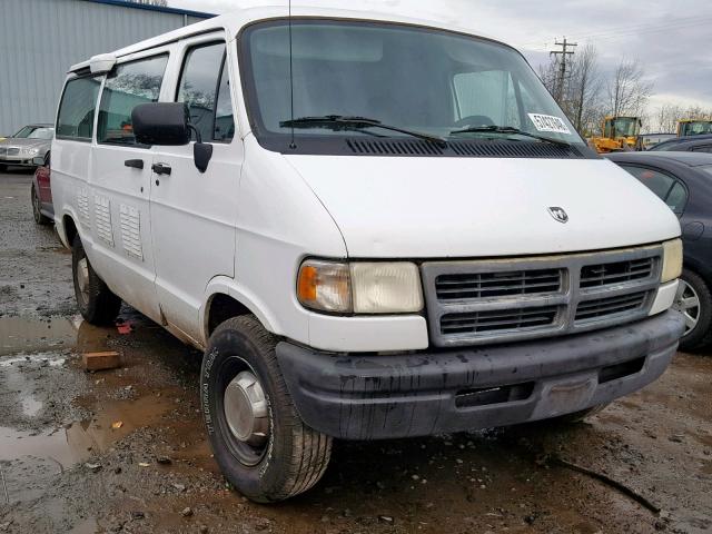 2B7JB31Y4RK567764 - 1994 DODGE RAM VAN B3 WHITE photo 1