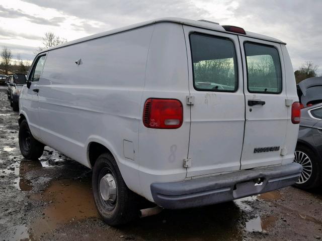 2B7JB31Y4RK567764 - 1994 DODGE RAM VAN B3 WHITE photo 3