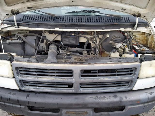 2B7JB31Y4RK567764 - 1994 DODGE RAM VAN B3 WHITE photo 7