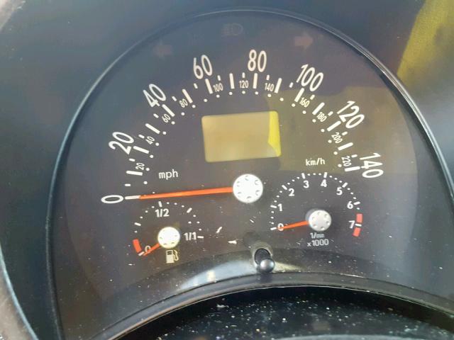 3VWCA21C0YM459999 - 2000 VOLKSWAGEN NEW BEETLE Gümüş foto 8