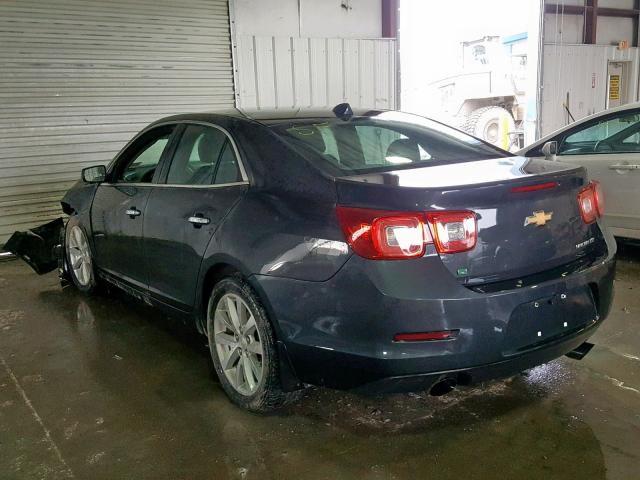 1G11H5SL7EF258546 - 2014 CHEVROLET MALIBU LTZ GRAY photo 3