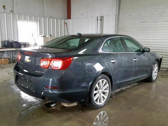 1G11H5SL7EF258546 - 2014 CHEVROLET MALIBU LTZ GRAY photo 4