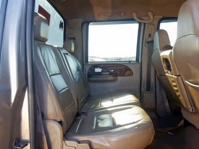 1FTSW31S64EB38711 - 2004 FORD F350 SRW S TAN photo 6