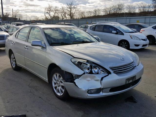 JTHBA30G445028332 - 2004 LEXUS ES 330 SILVER photo 1