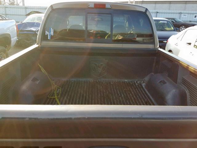 1B7GG2AN01S109161 - 2001 DODGE DAKOTA QUA BROWN photo 6