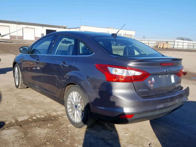 1FADP3J21EL236960 - 2014 FORD FOCUS TITA GRAY photo 3