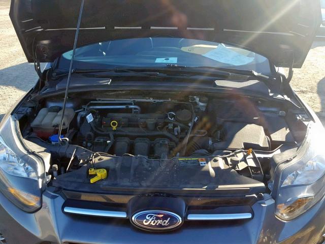 1FADP3J21EL236960 - 2014 FORD FOCUS TITA GRAY photo 7