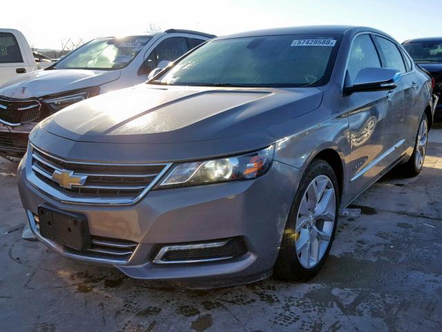 2G1125S38J9147007 - 2018 CHEVROLET IMPALA PRE GRAY photo 2