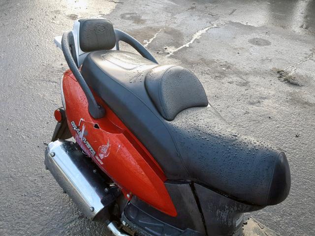 RFBS4K1999B371300 - 2009 KYMCO USA INC GRAND VIST RED photo 6