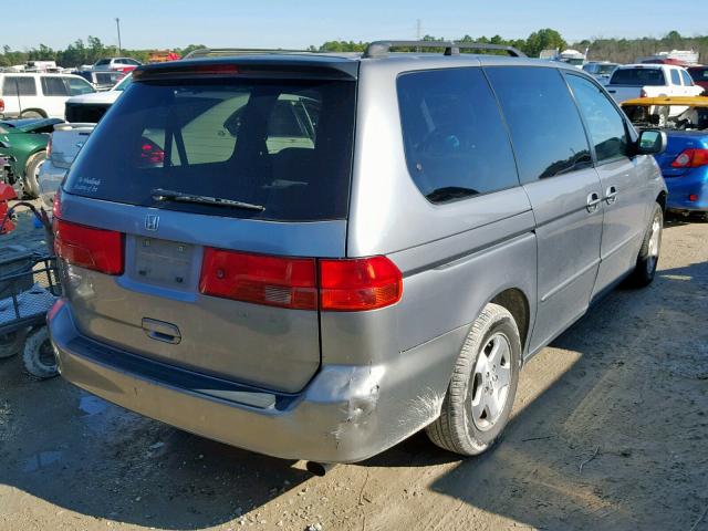 2HKRL1860YH619418 - 2000 HONDA ODYSSEY EX GRAY photo 4